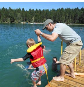 Surveyor's Lake dock