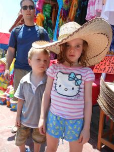 The only bandito we saw: don't mess with Hello Kitty!