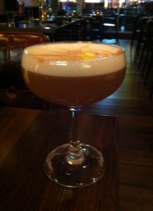 The delicious drink can best be described as a "winter daiquiri."