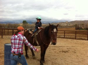 A natural rider? Well, why not. Some things should come easily.