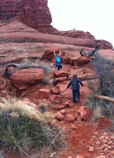 Hiking the Bell Rock trail in Sedona, Ariz. is a baby step toward realizing the travel dreams on our family-travel bucket-list.