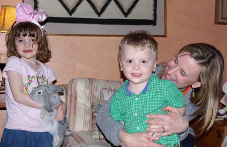 Three years ago this little bunny hopped over for some Easter fun.