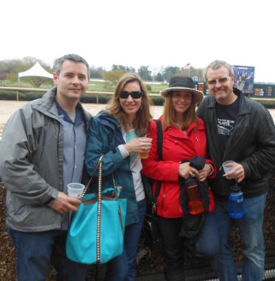 Between the four of us were down about $20 on the day. Not bad, right?