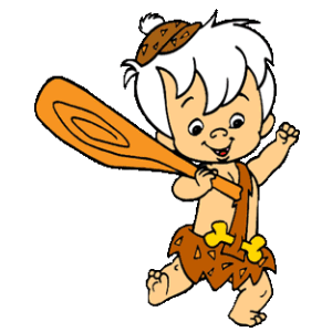 Hopefully Bennett will be as happy as Bamm-Bamm when he starts a modified Paleo Diet.