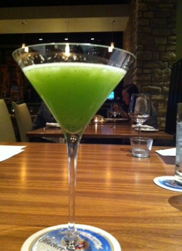 What a pretty drink. Tastes good, too!