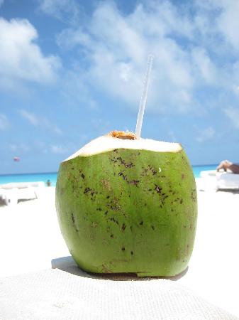 This is how they serve them in the Caribbean. In Canada, a wine glass works fine.