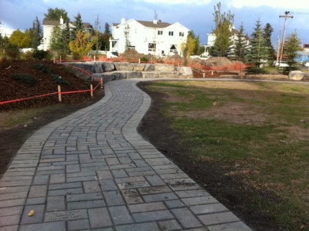 Many thanks to the community and corporate donors who made the playground (and pathway!) possible.