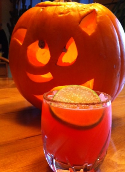 This blood-red drink is just what the Count ordered.