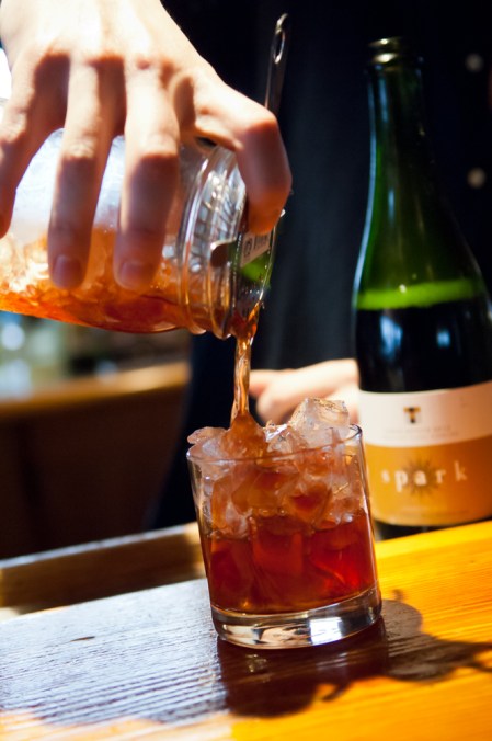 Try one of Cilantros six twists on the Classic Negroni during Negroni Week, on through June 8. Image courtesy Cilantro, a Canadian Rocky Mountain Resorts restaurant.