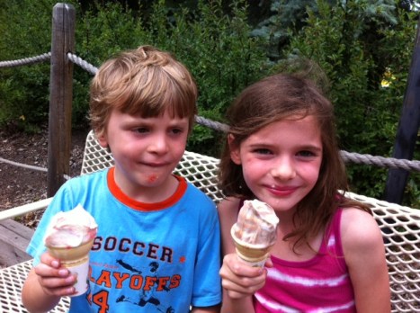 Now that's a proper kid-sized ice cream cone.