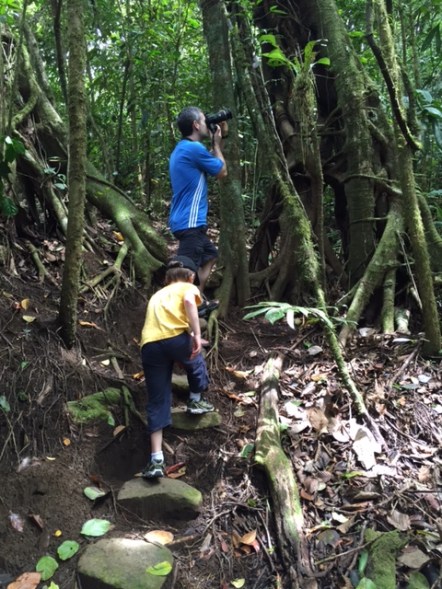 Hiking Indiana Jones style at Villa Encantada. Photo by Lisa Kadane.