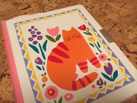 My diary, circa 1990.