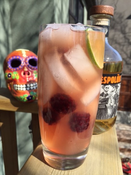 Best tequila label ever. And the cocktail's not bad, either.