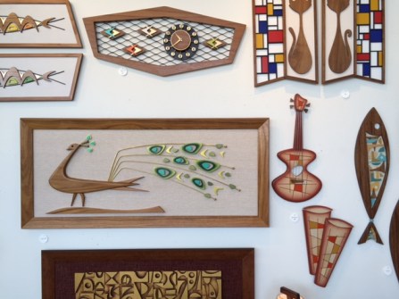 I loved the cool wall art in Just Modern.