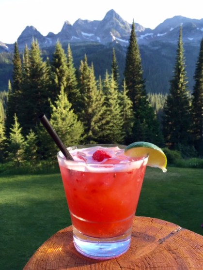 Beat the heat with this spicy cooler -- aptly named a Long Hot Summer -- from Island Lake Lodge. 