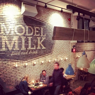 Model Milk hosts a Sunday Supper with a different theme every week. It costs $40 per person and includes starters, main and dessert.